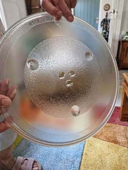 Photo of free Replacement large microwave plate (Burnham on Crouch CM0) #1