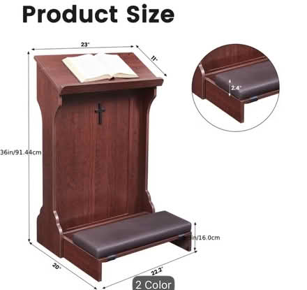 Photo of Kneeler for praying (San Gabriel, Monterey Park) #1