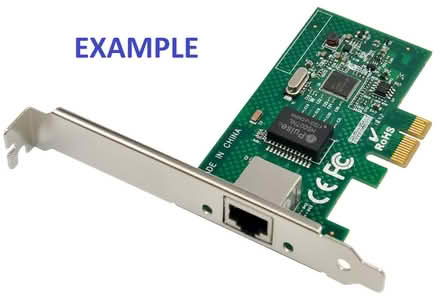 Photo of 1Gb or Wifi Network Card (Foster & California Ave) #1