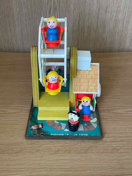 Photo of free Vintage 1980s Fisher Price carousel children’s toy (Talbot Village BH10) #1