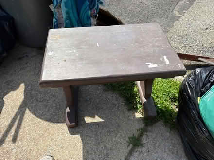 Photo of free Wooden bench (Drexel Hill) #2