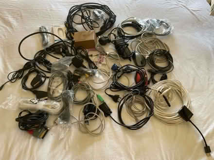 Photo of free Assorted Cables and Accessories (Quarndon DE22) #1