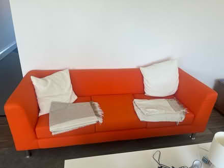 Photo of free Orange sofa (BS7) #1