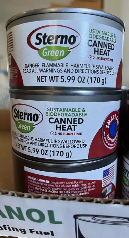 Photo of free Sterno cans (Brookland/Fort Totten) #1