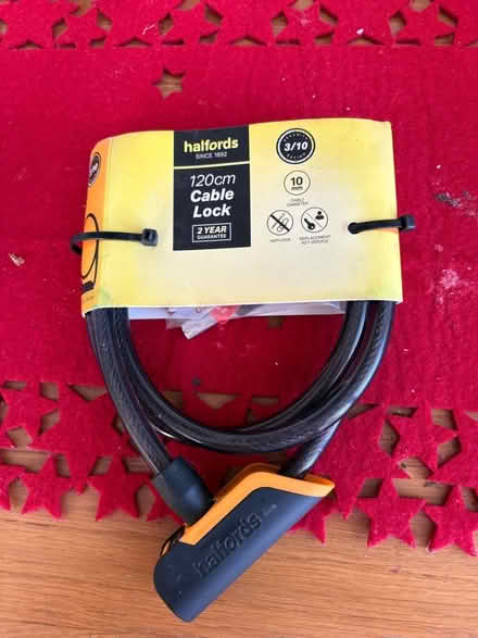 Photo of free bicycle lock (Kingsknowe EH14) #1