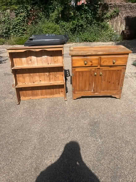 Photo of free Small pine welsh dresser (Waterlooville PO7) #1