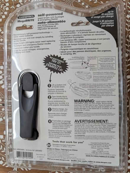 Photo of free Wind-up flashlights - do not work (Streetsville) #2