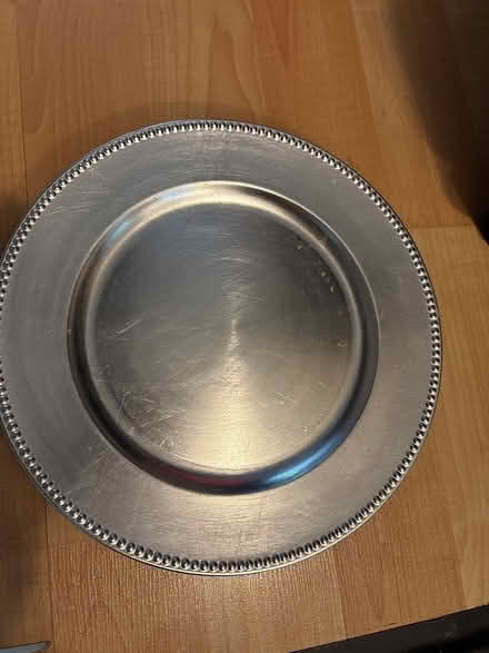 Photo of free 13” silver like plate (L5L 5P5) #1