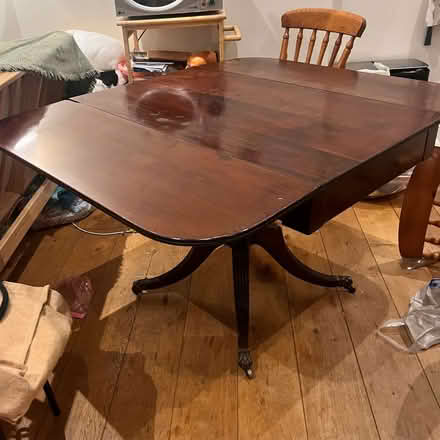 Photo of free Oak Dining Table (West Kensington W14) #1