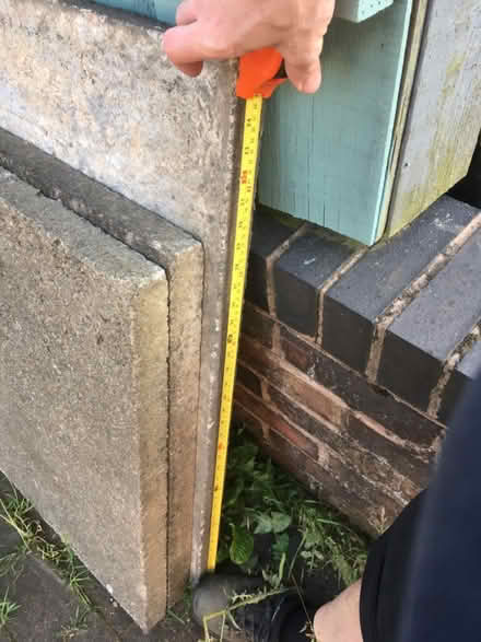 Photo of free Concrete slabs x3 (Ibstock LE67) #3
