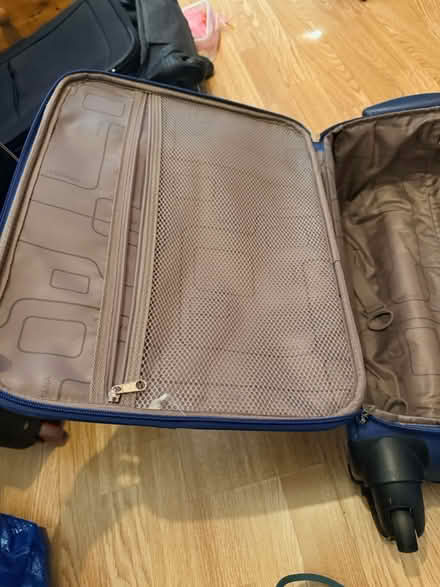 Photo of free 2 suitcases black and blue (N4 1HG) #4