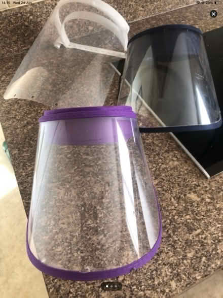Photo of free 3 unused visors (BS22) #1