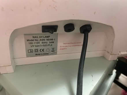 Photo of free Gel nail rv light (Satellite beach) #3