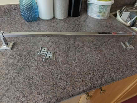 Photo of free Old Towel Rod - Silver (Streetsville) #1