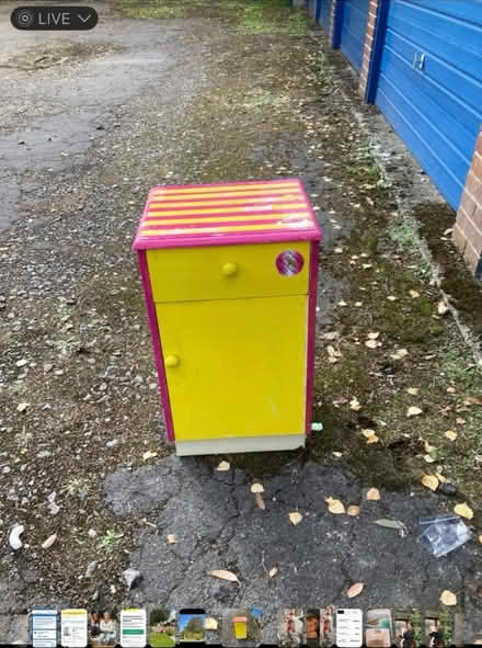 Photo of free Small old cupboard (Shaw RG14) #1