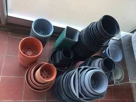 Photo of free Plastic flower pots (Coombe Dingle BS9) #1