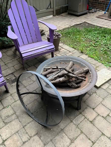 Photo of free Metal outdoor fire pit (Bloor West Village) #1