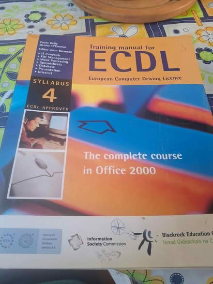 Photo of free Old ECDL manual Computer (Dublin 6w) #1