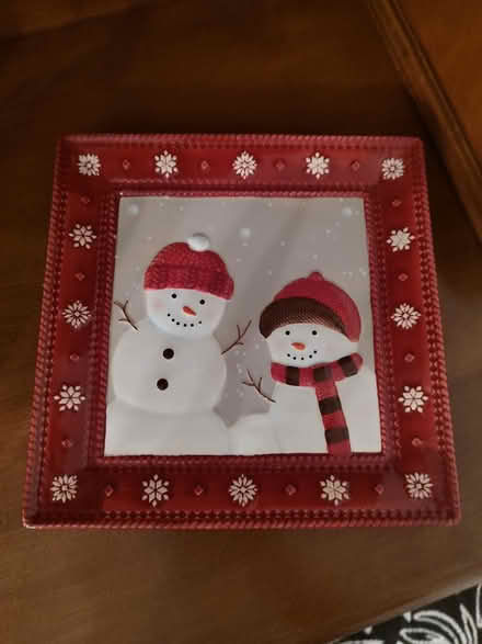Photo of free Winter theme plate (Odenton) #1