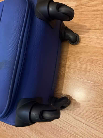Photo of free 2 suitcases black and blue (N4 1HG) #1