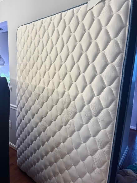 Photo of free Full Mattress/Boxspring/Frame (Alexandria/Franconia area) #1