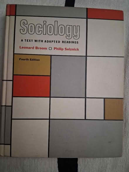 Photo of free Sociology Textbook (West Harlem, near Harlem Hosp) #1