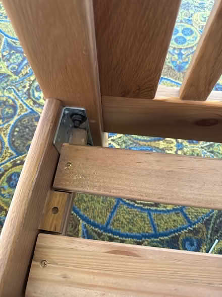 Photo of free Superking solid wooden bed frame (Rathfarnham) #3