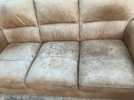 Photo of free Leather 3 piece suite (BN43) #4