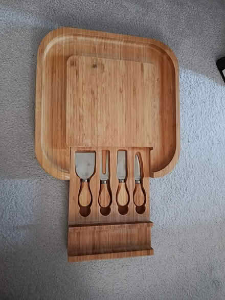 Photo of free Cheeseboard set (OX3 Wood Farm) #1