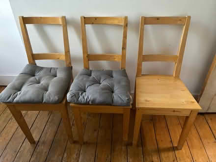 Photo of free 3 dining chaurs (Stroud Green N4) #1
