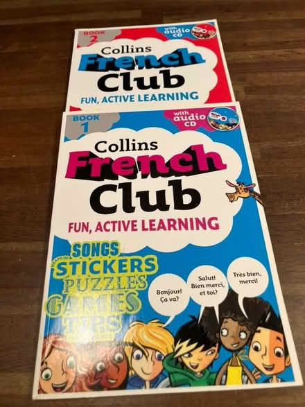 Photo of free Collins French club books for children (Weston Park BA1) #2