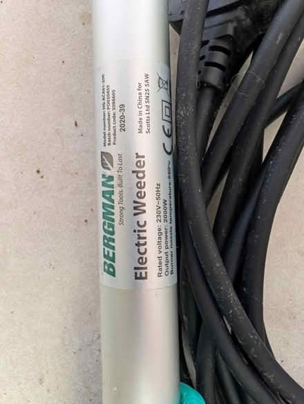 Photo of free Electric Weed burner (Ferring BN12 area.) #2