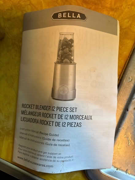 Photo of free Bella Rocket Blender (Croton-on-Hudson) #3