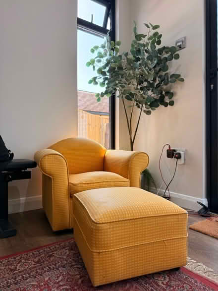 Photo of free Child’s armchair and footstool (St Pauls Ward GU15) #2