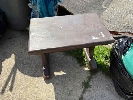 Photo of free Wooden bench (Drexel Hill) #1