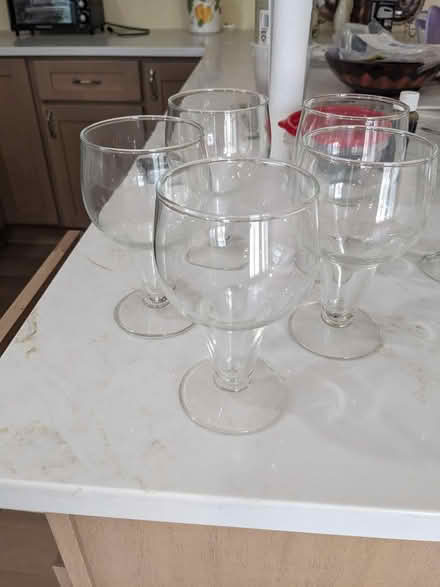 Photo of free Glass Goblets (Belford, N.J.) #1