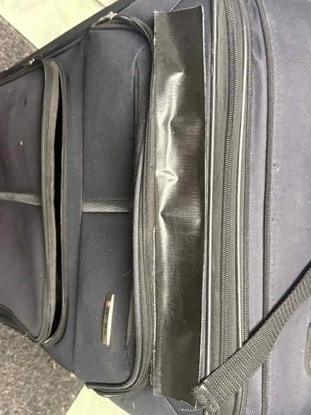Photo of free Used suitcase with tear (Naperville) #2