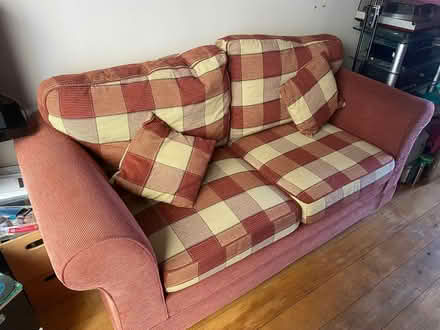 Photo of free 2 seater sofa bed (Higher Blackley M9) #1
