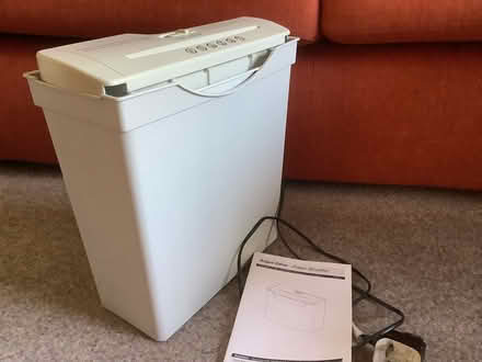 Photo of free ARGOS Paper Shredder (Grange Estate, Letchworth SG6) #2