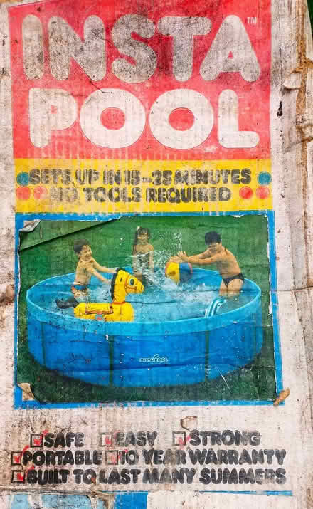 Photo of free Large Garden Paddling Pool (Orton CA10) #1