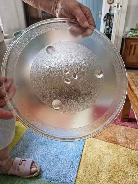 Photo of free Replacement large microwave plate (Burnham on Crouch CM0) #2