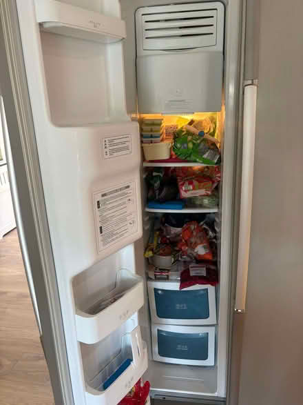 Photo of free Fridge freezer (Hadleigh SS7) #3