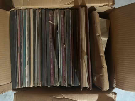 Photo of free Box of old vinyl records 13x17 (253 W.72nd St) #3