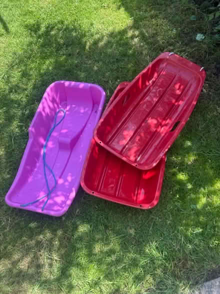 Photo of free 3 toboggans (Bedminster BS3) #1