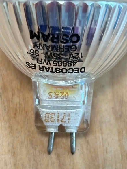 Photo of free 5 halogen bulbs - GU5.3 fitting (Shenley Fields B29) #3