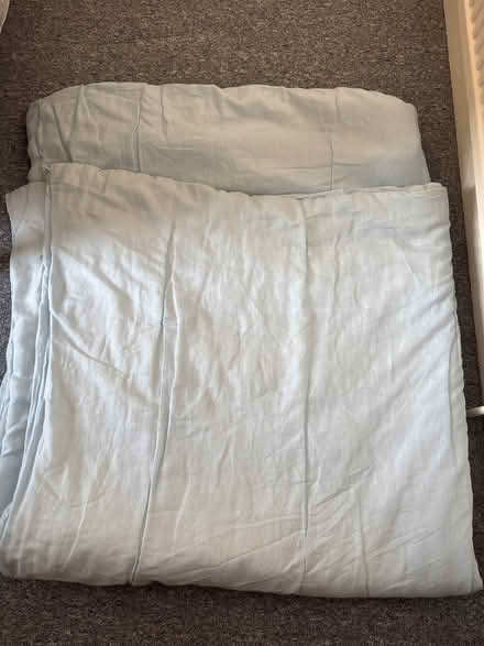 Photo of free Pale blue double duvet (Newhaven BN9) #1