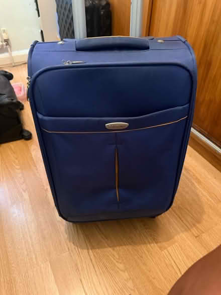 Photo of free 2 suitcases black and blue (N4 1HG) #3