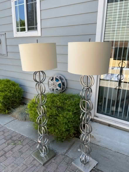Photo of free Tall floor lamps- working (Central Ave/ Orchard) #1
