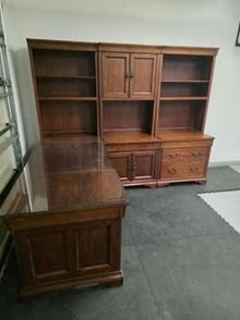 Photo of free Desk with cabinets (Poway) #3