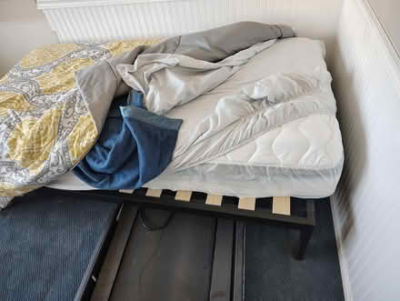 Photo of free Twin bed with bedding (Yorba Linda) #2